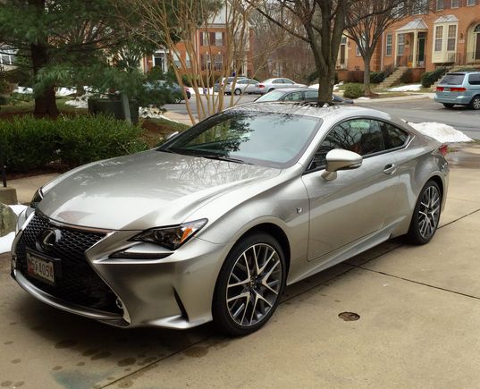 My '16 RC 350 F-Sport (Atomic Silver)