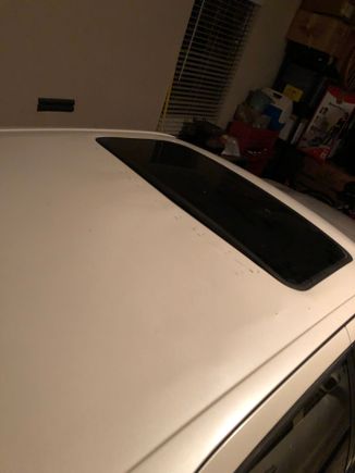 You can sort of see the giant dent from an angle 