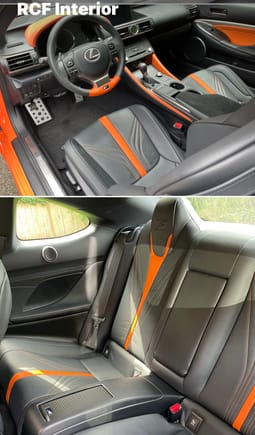 My 2015 RCF with the Japanese Special Edition Interior 