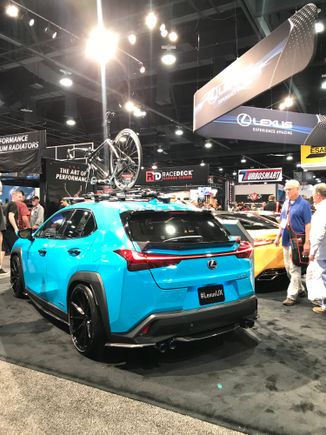 lexus ux rear spats