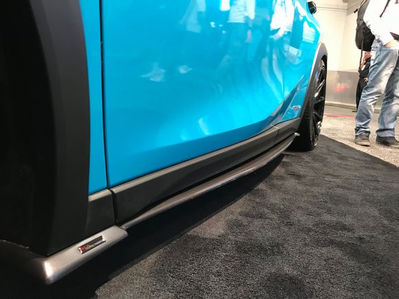 lexus ux side skirts