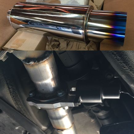 Spec-D tunning muffler and electronic cut-out