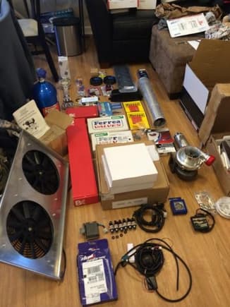 A few goodies for the build from which will be a 1000hp beast