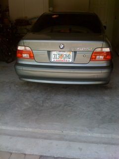 My Beemer, great car, handles like a dream.