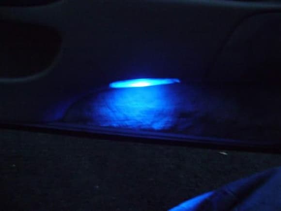 courtesy light, blue led