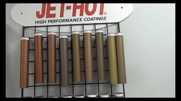 Ceramic coating color options