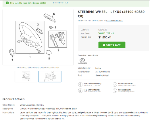 https://www.mylparts.com/oem-parts/lexus-steering-wheel-4510060880c0/?c=Zz1zdGVlcmluZyZzPXN0ZWVyaW5nLXdoZWVsJmk9ODk0MjMwNTUmcj0xJmE9bGV4dXMmbz1neDQ2MCZ5PTIwMTQmdD1sdXh1cnkmZT00LTZsLXY4LWdhcw%3D%3D