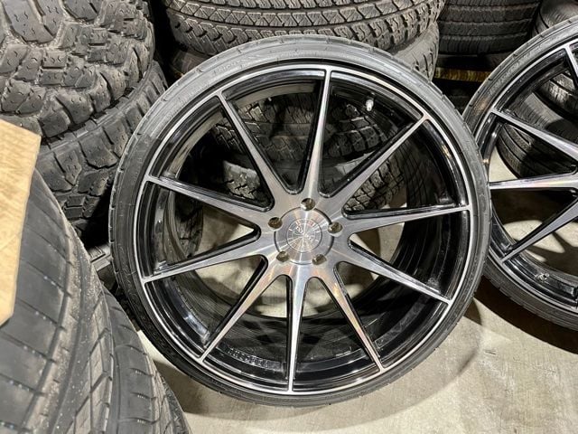 Wheels and Tires/Axles - Vertini rf1.3 gloss black/tinted 22" - Used - 2010 to 2021 Lexus LS - 2007 to 2021 BMW All Models - 2011 to 2021 Acura RL - Boston, MA 02115, United States
