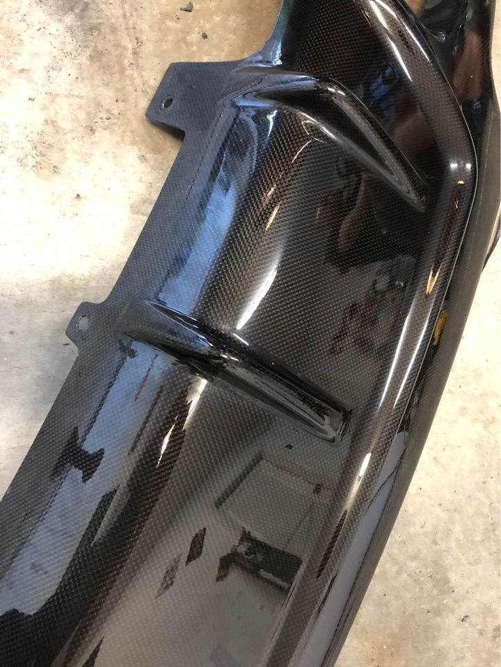 Exterior Body Parts - TOM'S V1 CF Rear Diffuser for IS F for sale - Used - 2008 to 2014 Lexus IS F - Chula Vista, CA 91911, United States