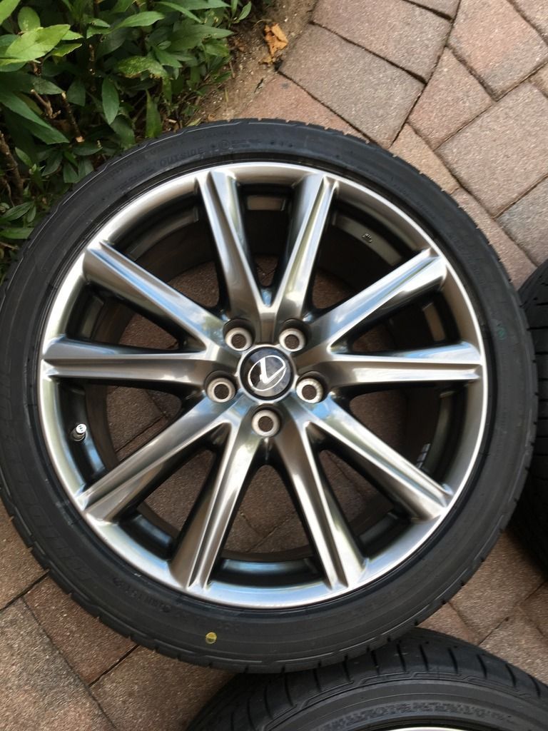 Bridgestone Potenza Re050A >> FL FS: 2015 OEM Lexus GS350 F-Sport wheels & tires - ClubLexus - Lexus Forum Discussion Bridgestone Potenza Re050A >> FL FS: 2015 OEM Lexus GS350 F-Sport wheels & tires - ClubLexus - Lexus Forum Discussion
