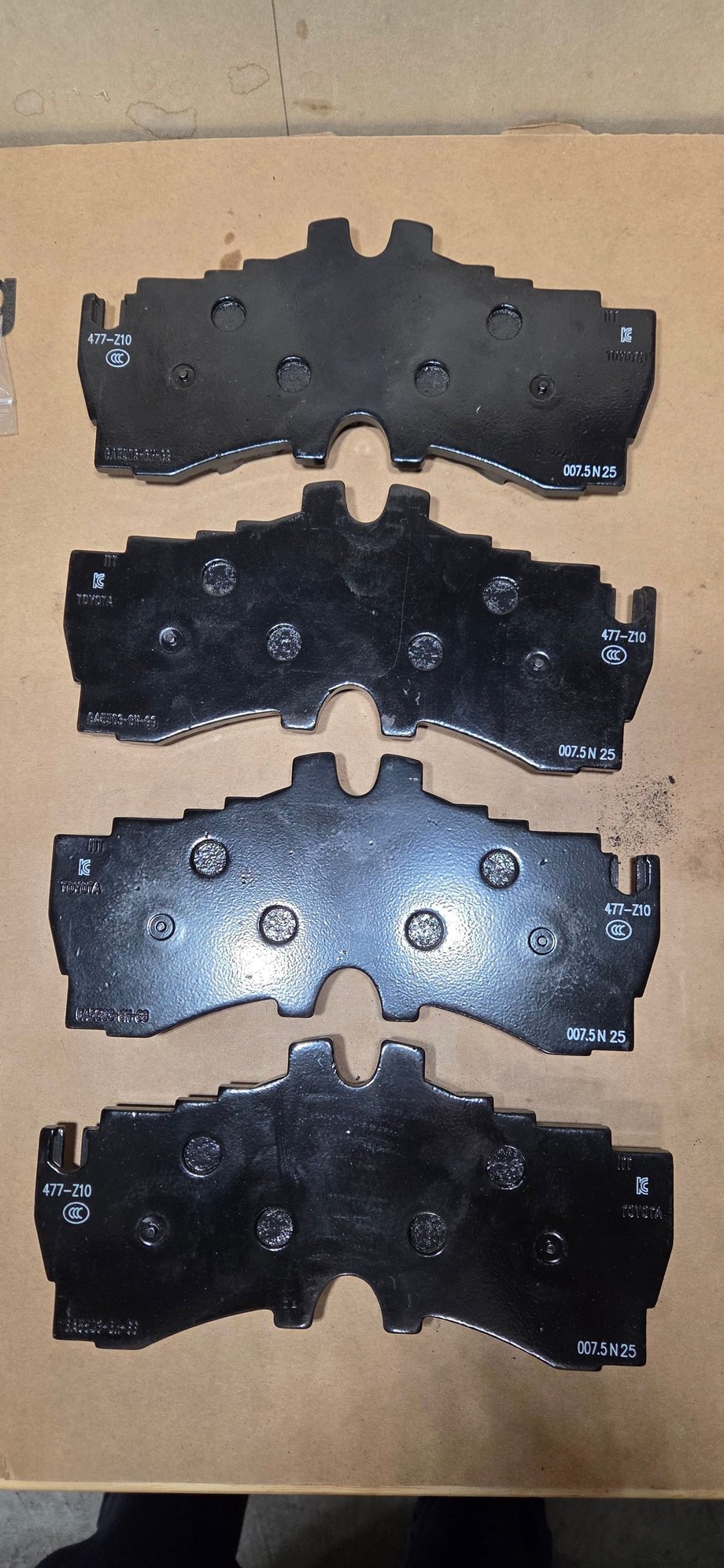 Brakes - LC500 OEM Brake pads - New - 2018 to 2026 Lexus LC500 - Kitchener, ON N2R1W2, Canada