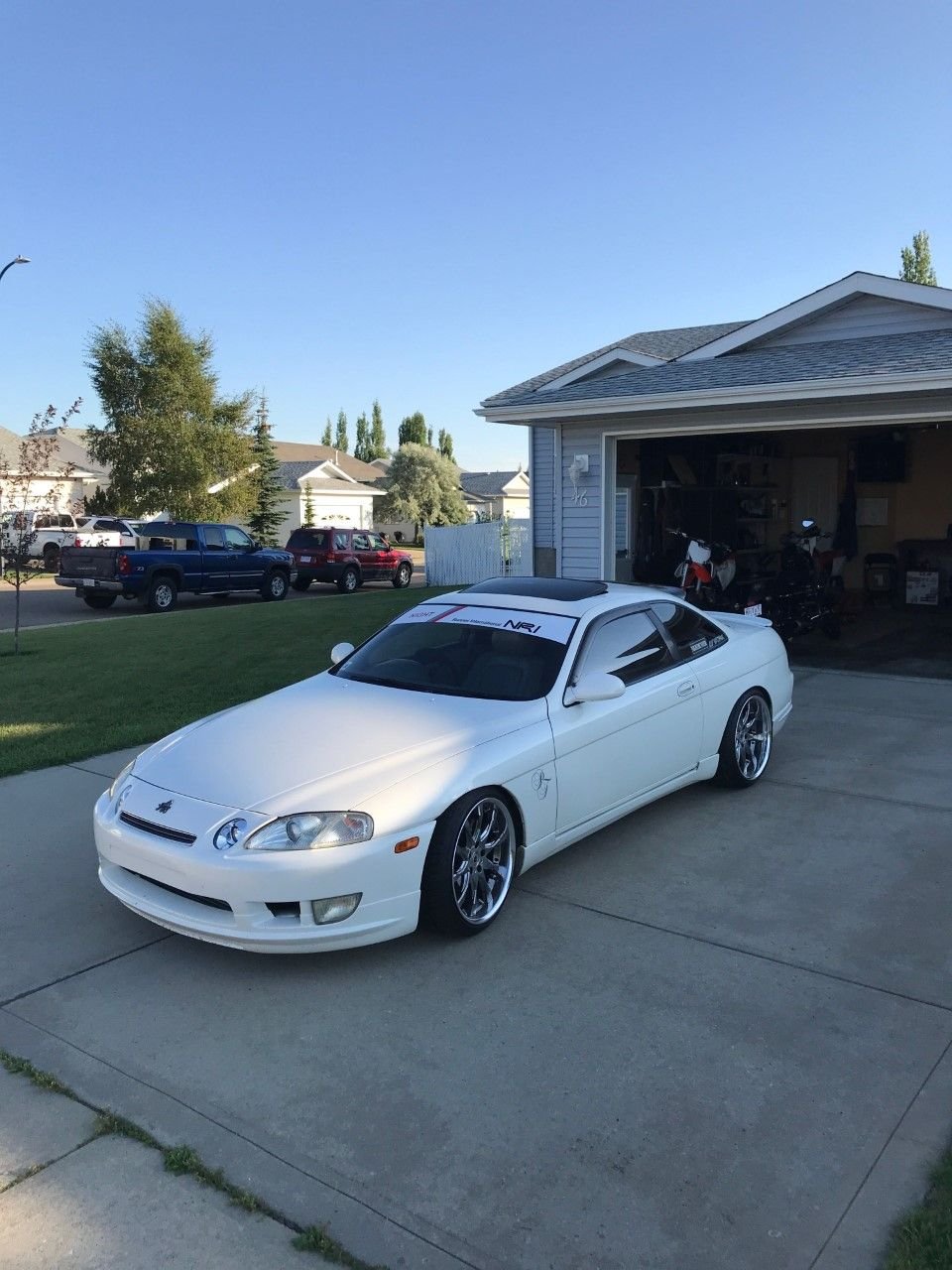 1992 Lexus SC400 - 1992 Toyota Soarer GT-TL $18,000 CAD - Used - VIN JZZ30123456789 - 119,000 Miles - 6 cyl - 2WD - Automatic - Coupe - White - Red Deer, AB T4R 2W, Canada