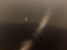 Hole in hot side pipe 