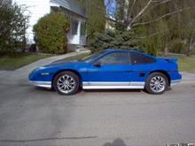 blue fiero