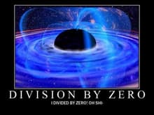 i divided by zero