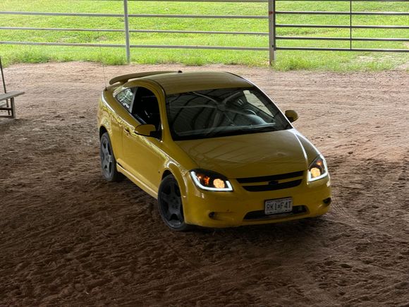 another angle with the new lights running