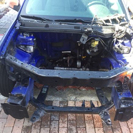 Cleaned the bay an subfram