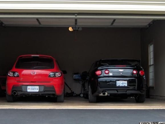 mazdaspeed 3 and black cobalt ss