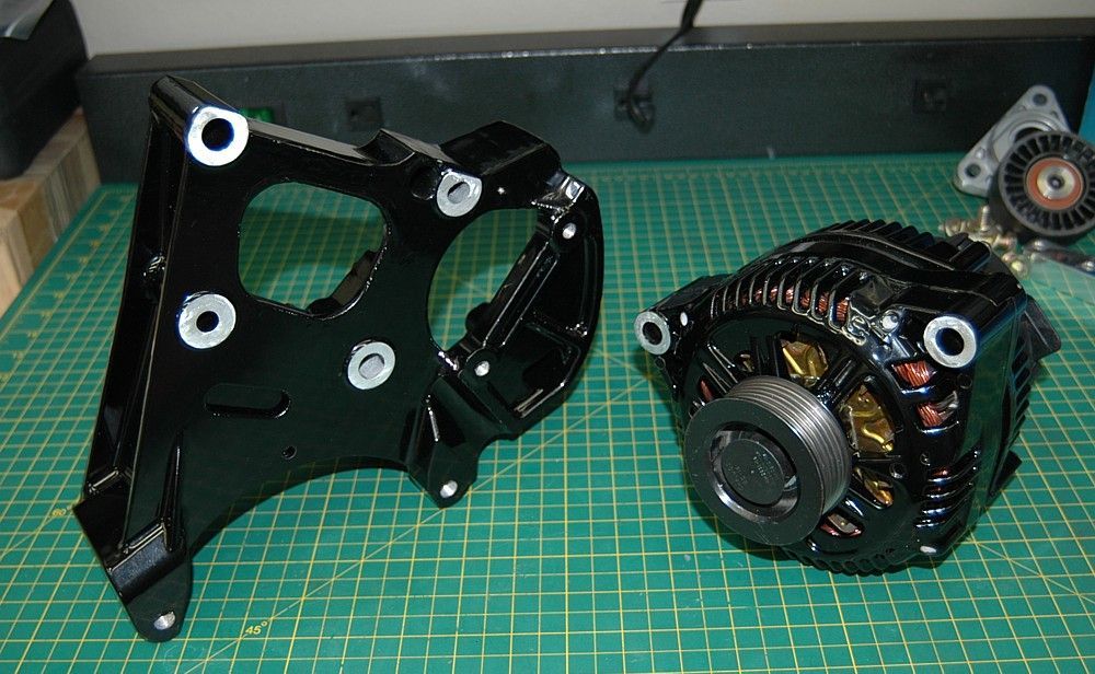 My alternator cover idea pics CorvetteForum Chevrolet Corvette