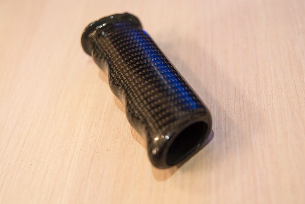 FS (For Sale) *Custom carbon fiber/leather ebrake handles