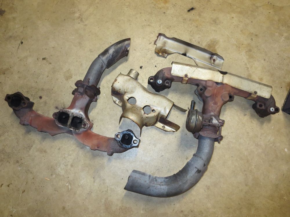 Exhaust Manifold PreHeat Stove Shield CorvetteForum Chevrolet