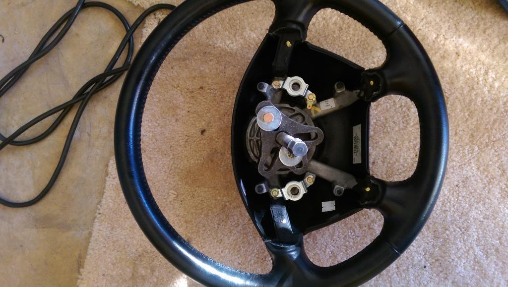 How to take off your C5 steering wheel with a regular steering wheel