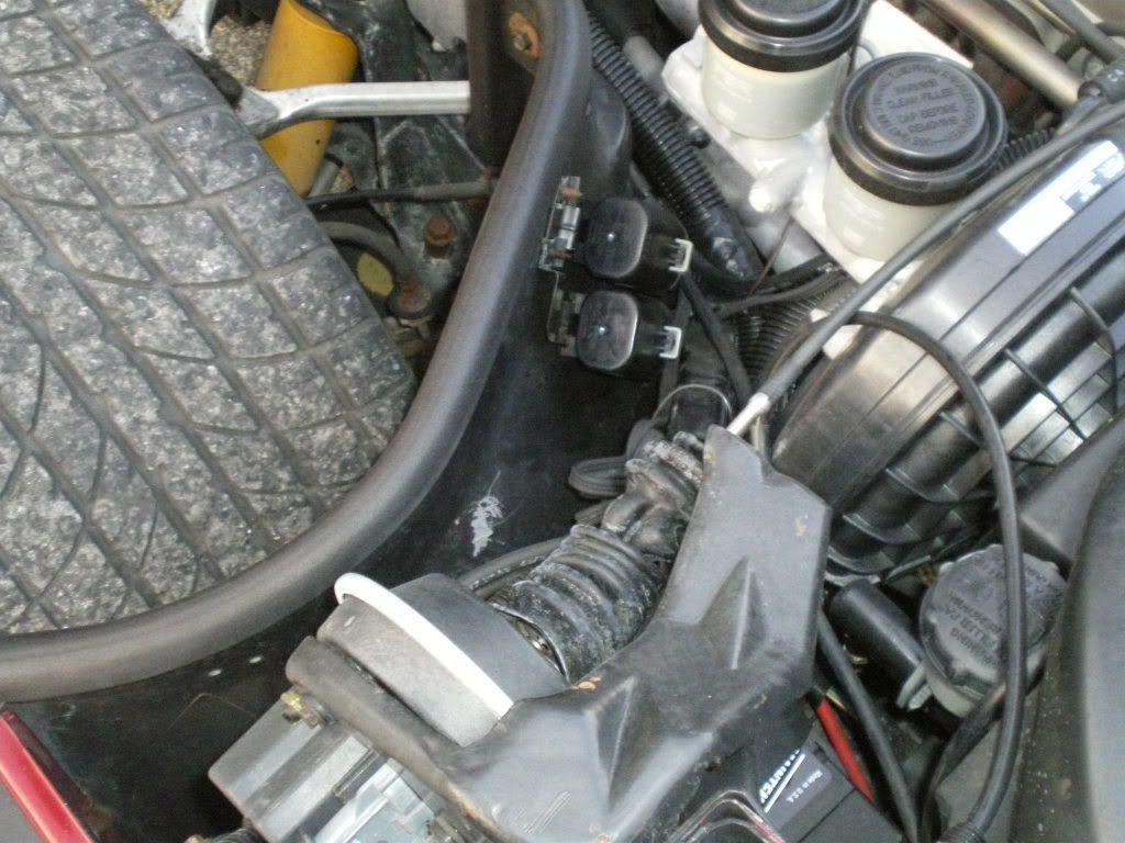 Need the location of an 89 main coolant fan relay CorvetteForum