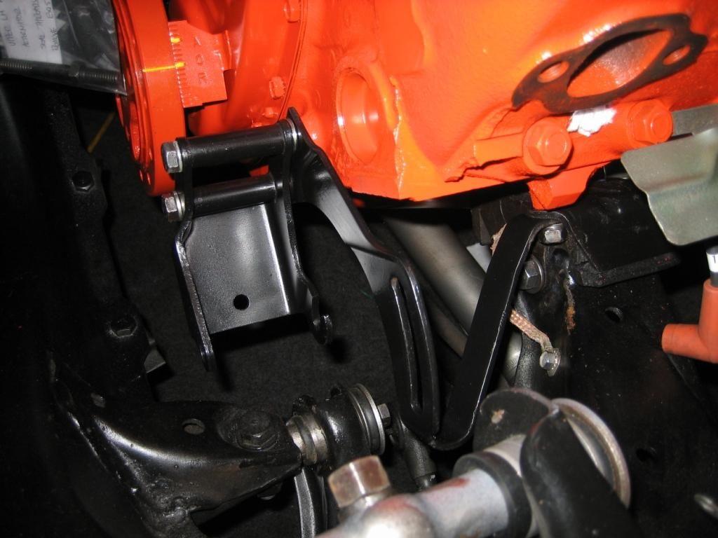 Engine mount ground strap for a 65 CorvetteForum Chevrolet Corvette