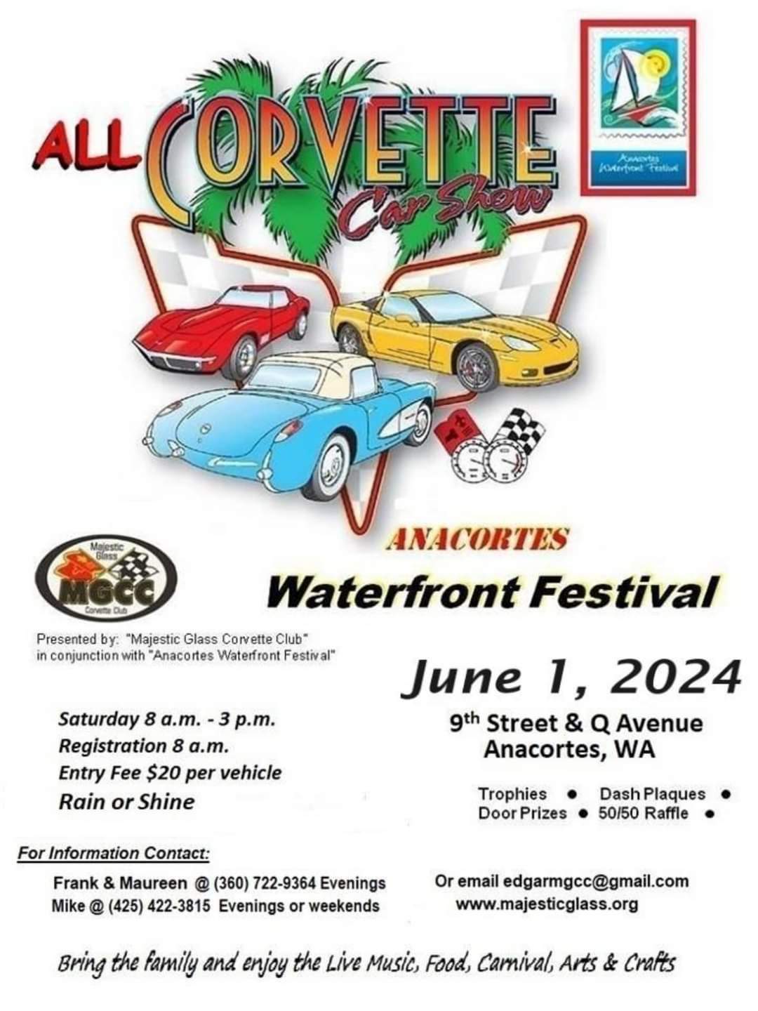 ANACORTES WATERFRONT FESTIVAL JUNE 1st 2024 CorvetteForum Chevrolet