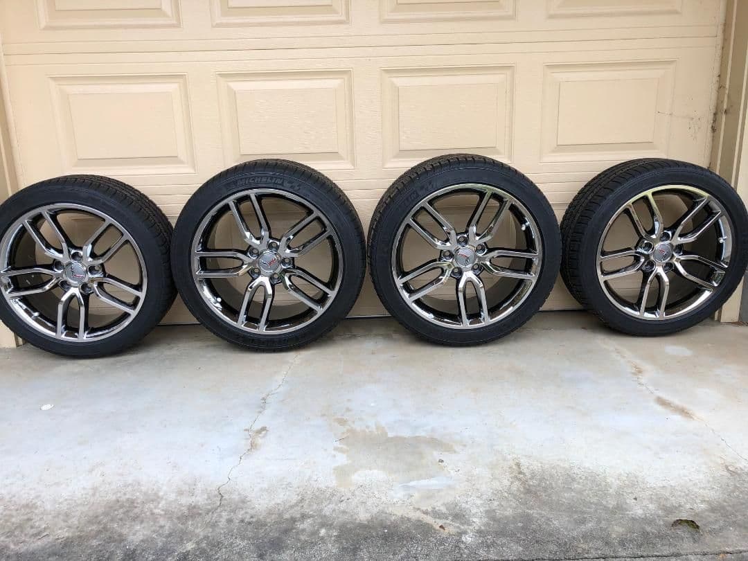 FS (For Sale) Knoxville TN area, repro chrome C7 base 18/19 wheels with ...