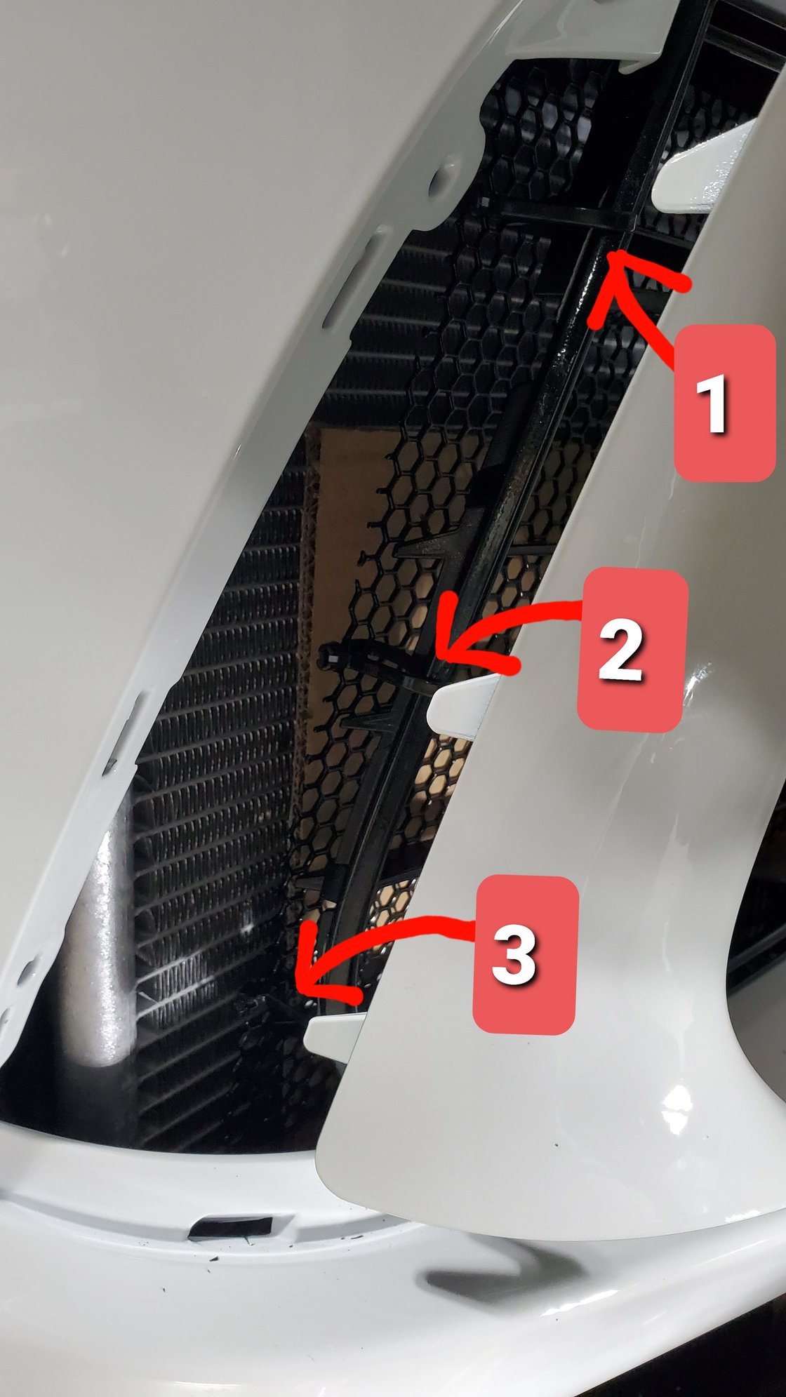 DIY C8 radiator protection mesh installation Page 3 CorvetteForum