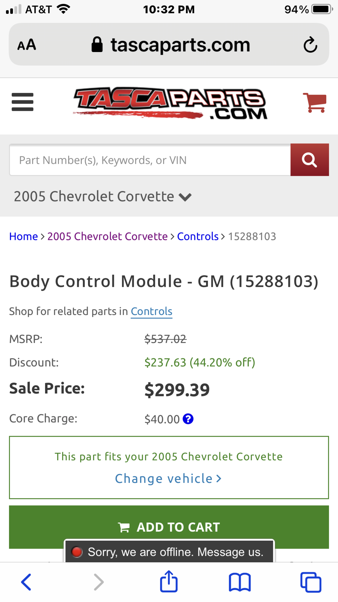 WTB (Want To Buy) the 05 unattainable body control module ...