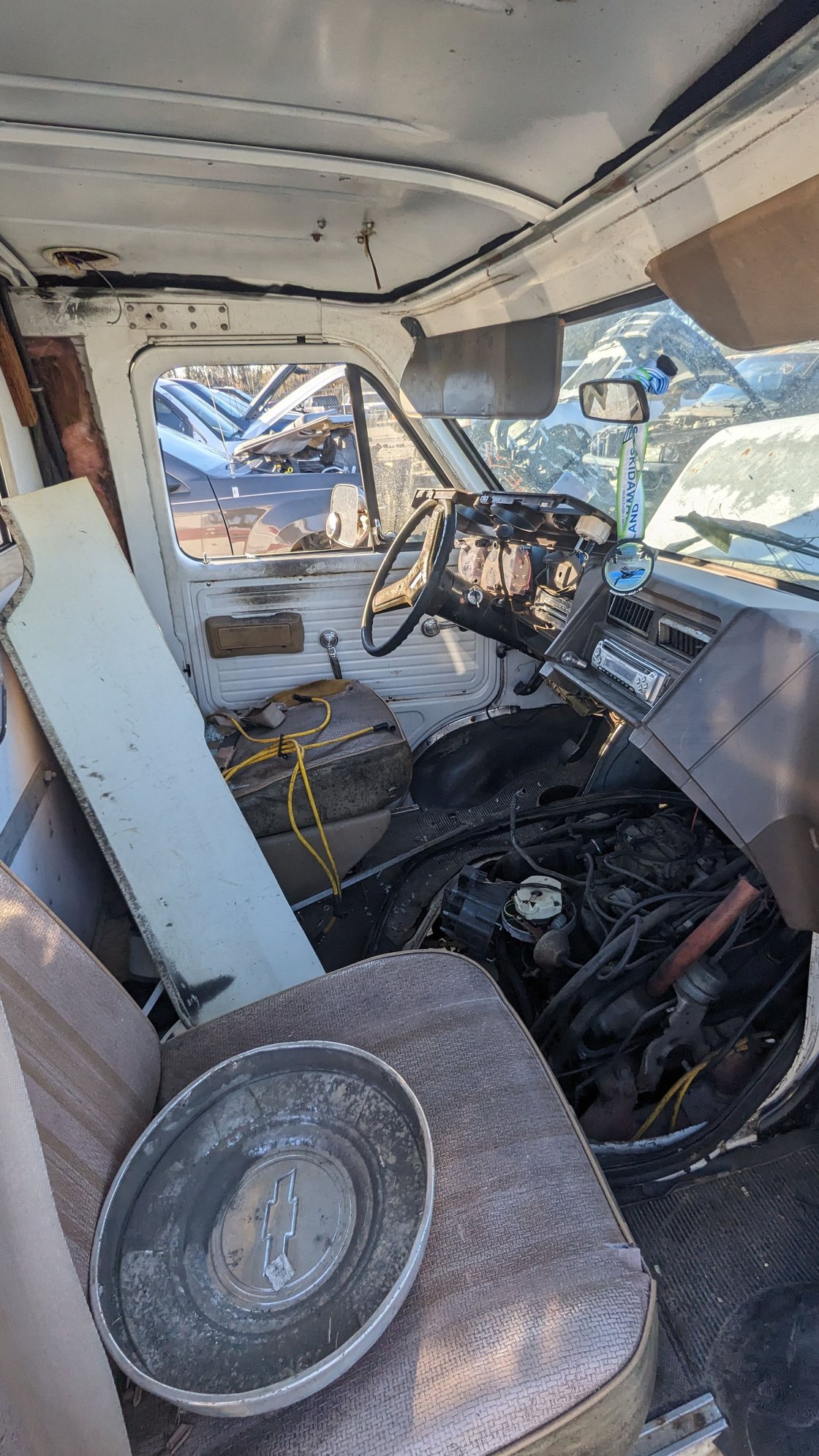 The motor was in excellent shape.