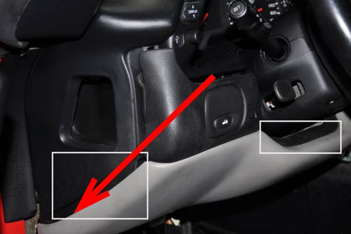 knee bolster repair kit installation CorvetteForum Chevrolet