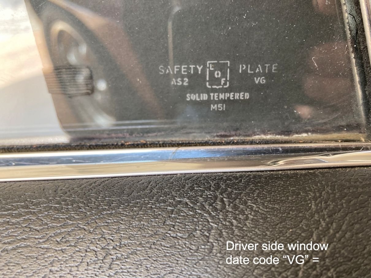 C2 original glass date codes, etc CorvetteForum Chevrolet Corvette