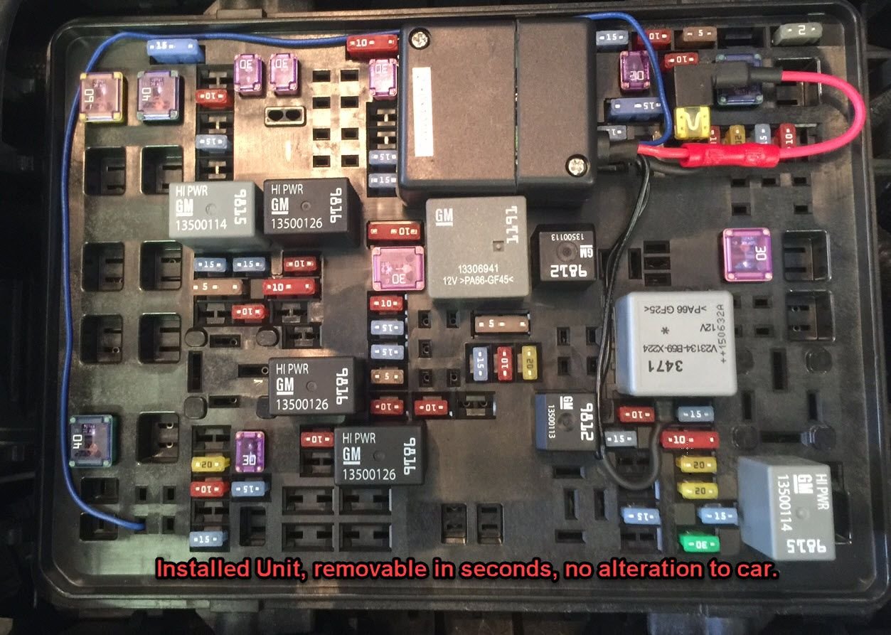 Controlling rear 2015 C7 exhaust valves via wireless FOB How To