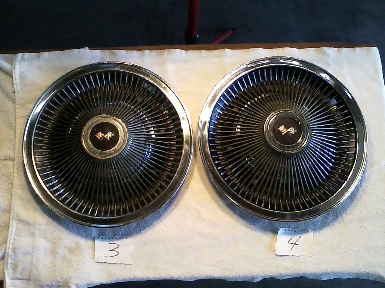 FS (For Sale) po2 style hubcaps CorvetteForum Chevrolet Corvette