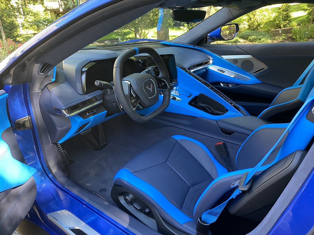 Tension blue 3LT seats in 2 tone? CorvetteForum Chevrolet Corvette