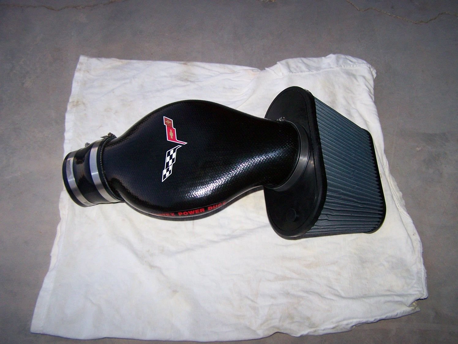 FS (For Sale) *New C6 Vortex Power Duct Cold Air Intake System **Free Shipping