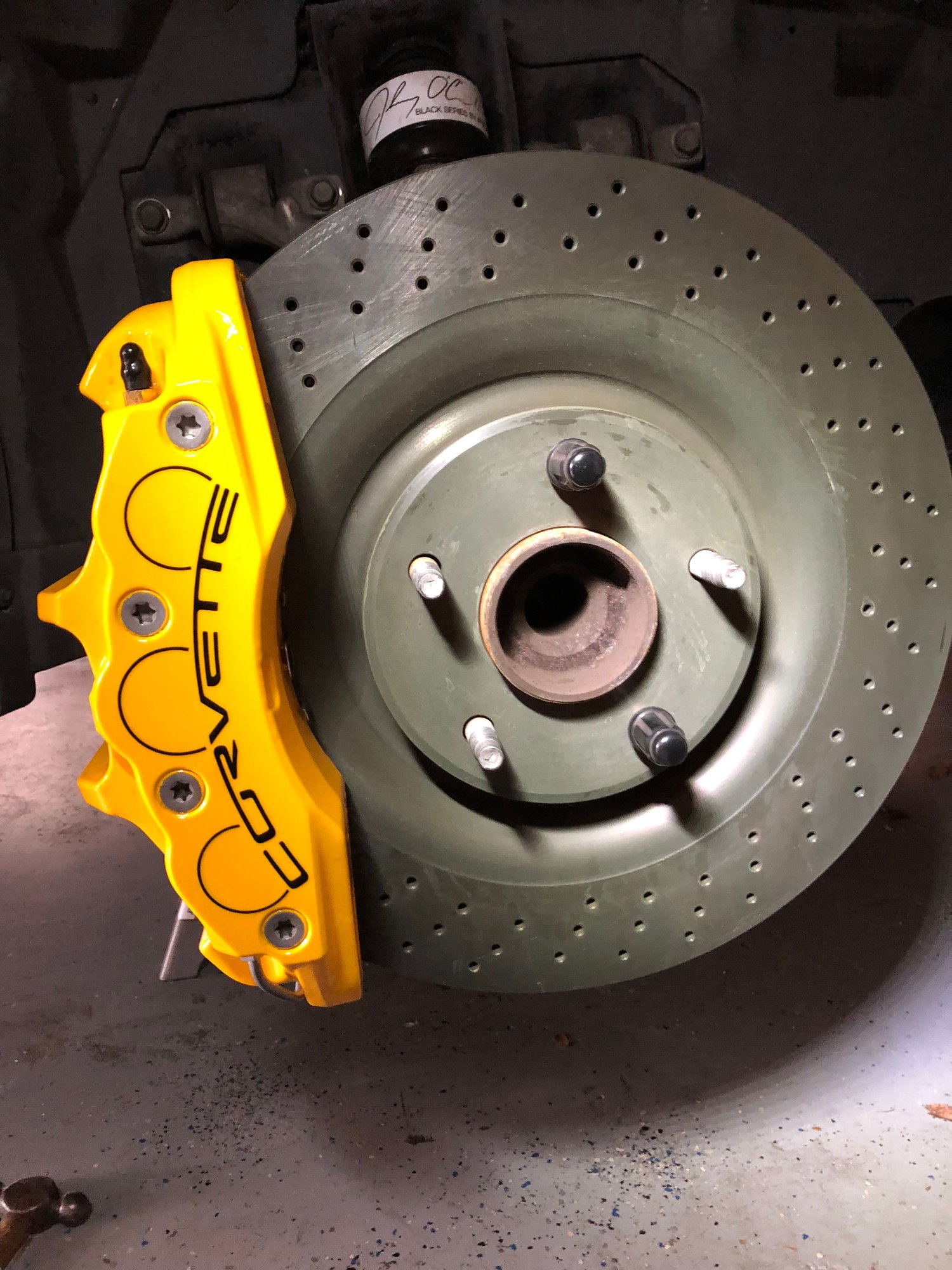 C6 Z06 brakes installed on 2001 Z06 CorvetteForum Chevrolet