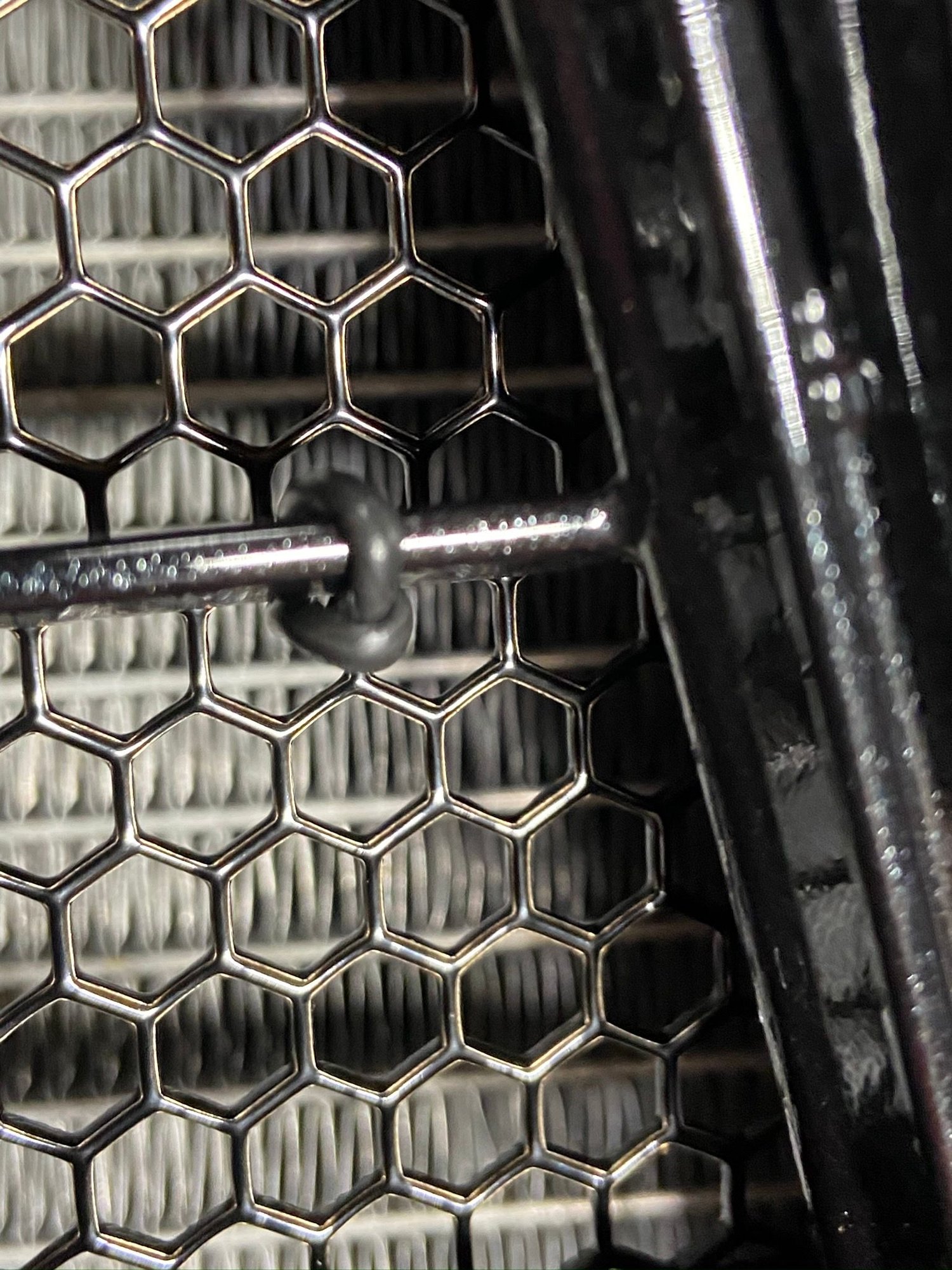 DIY C8 radiator protection mesh installation CorvetteForum Chevrolet Corvette Forum Discussion