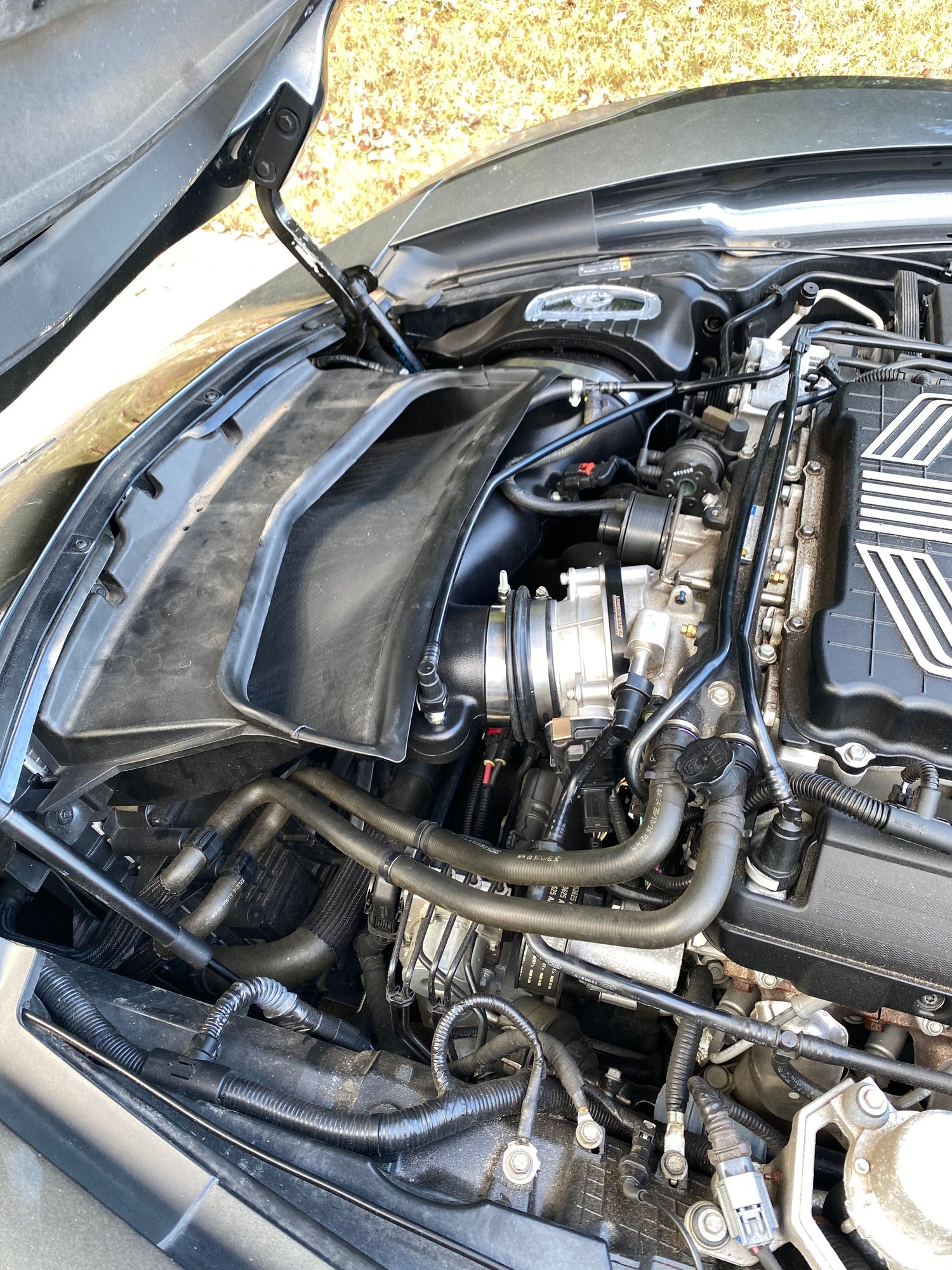 Fun fact ported ZR1 throttle body will NOT fit on a stock intake