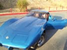 1978 Jeatstream Blue Corvette