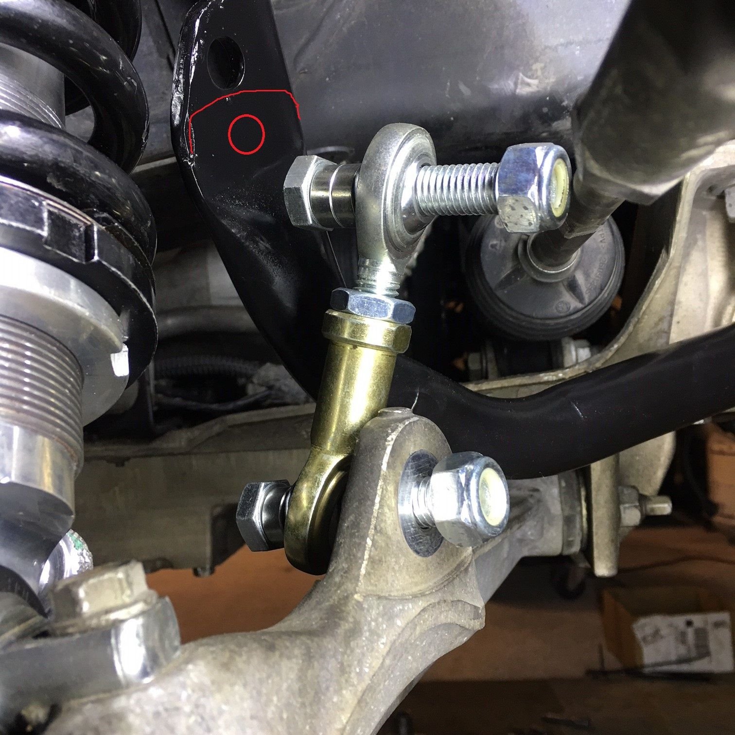 Front Steinjager Sway Bar End Link Installation Question CorvetteForum Chevrolet Corvette