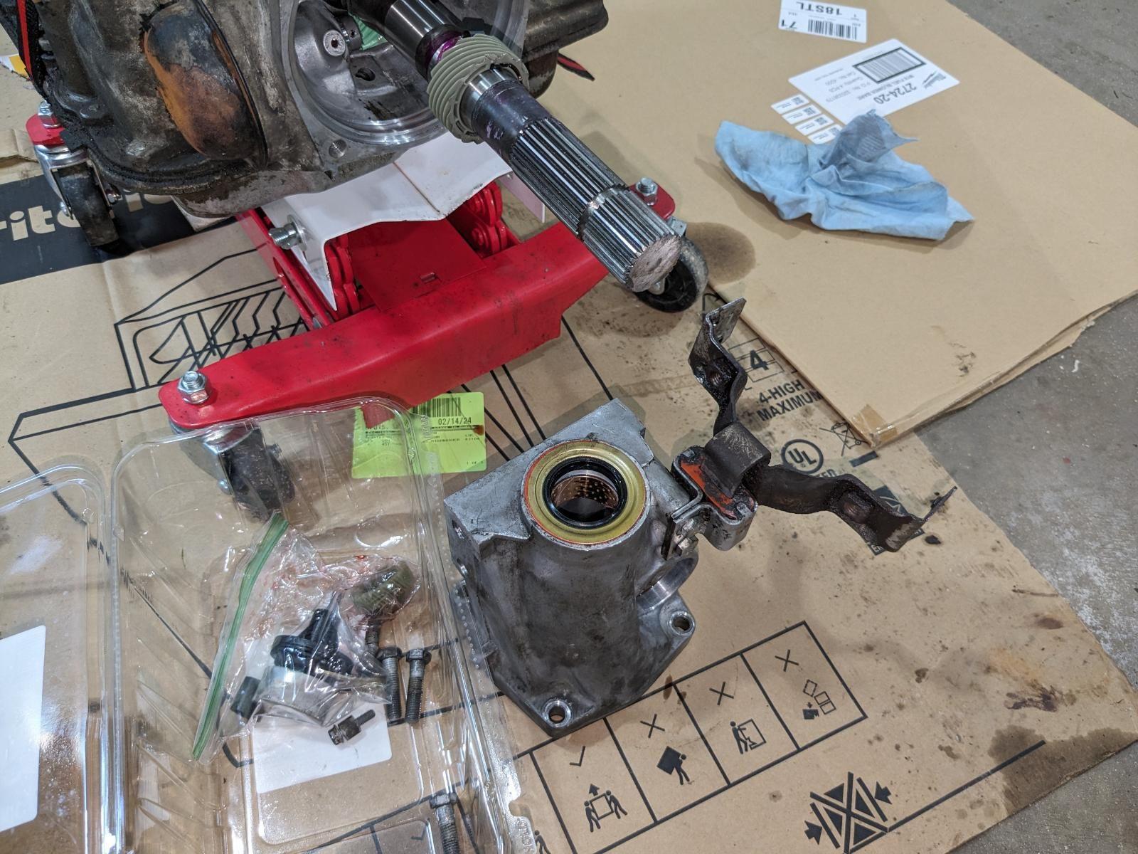 1989 Slip Yoke leaking at auto trans CorvetteForum Chevrolet