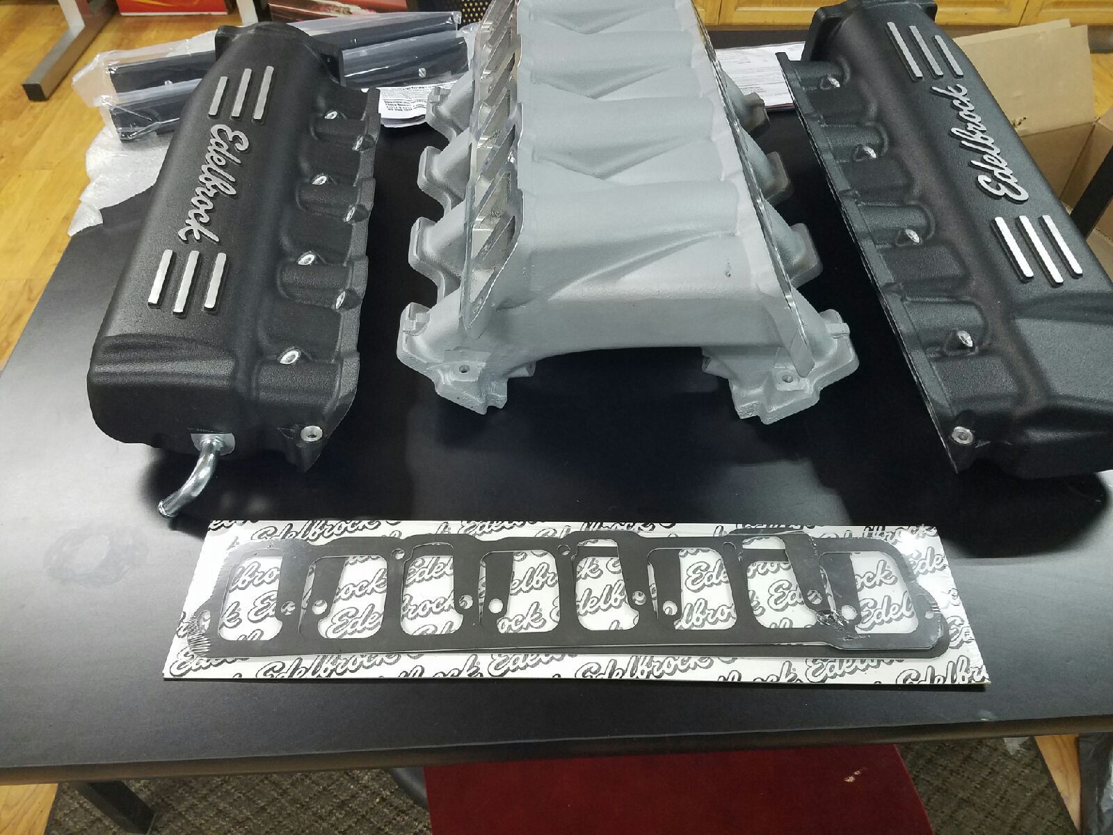 Mopar 383 cross ram intake