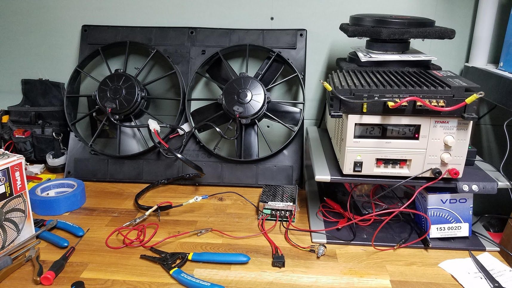 Dewitt’s Radiator with dual electric fans blowing fuses CorvetteForum