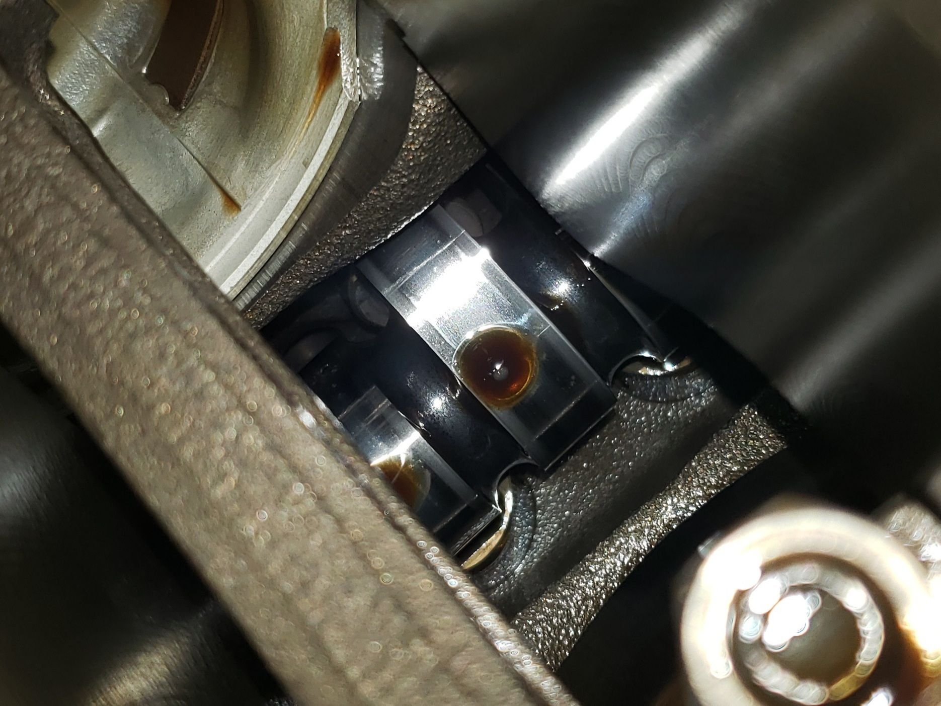 Roller cam wear pattern CorvetteForum Chevrolet Corvette Forum