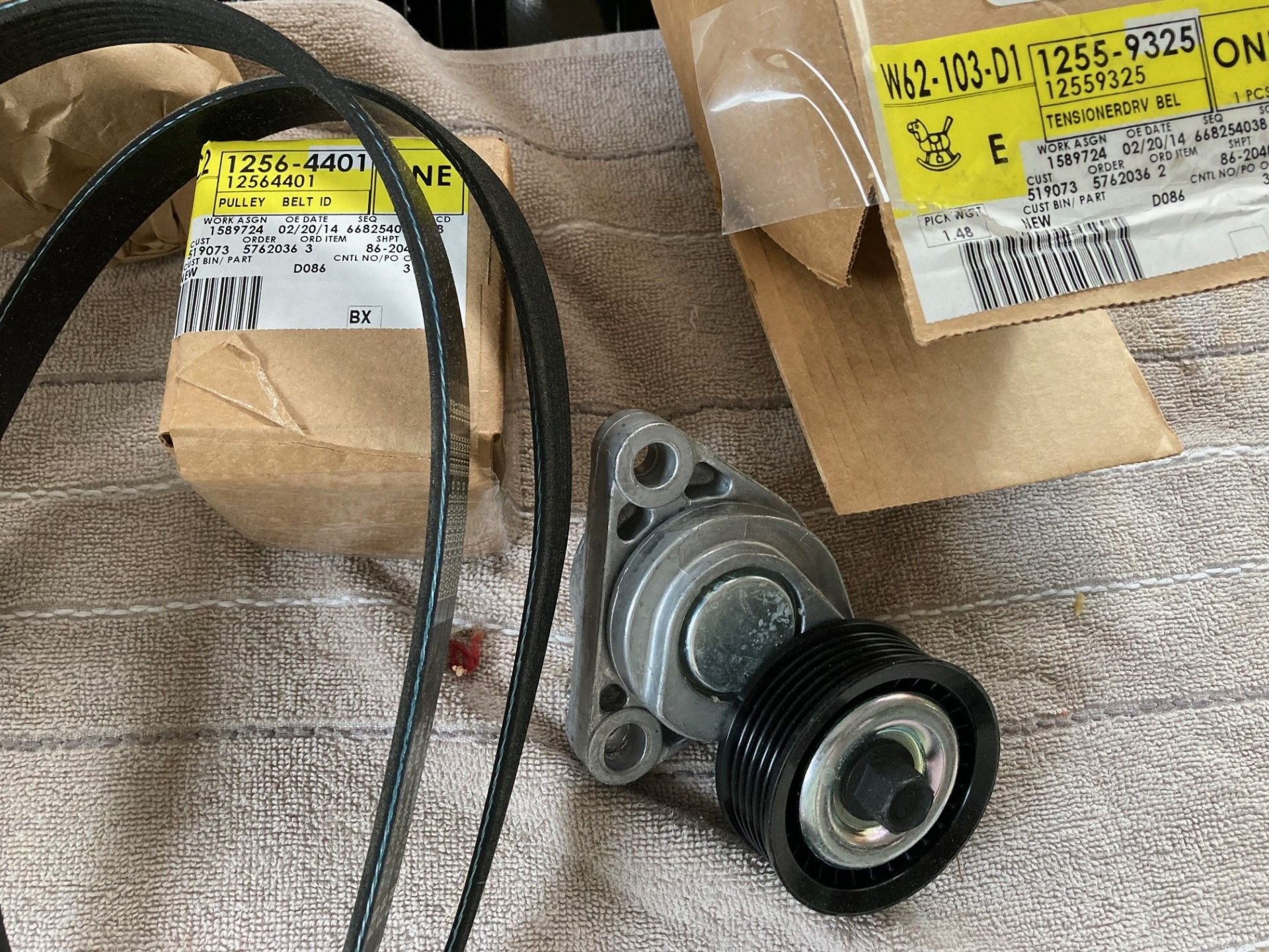 F.S. C5 Corvette Serpentine Belt , Pulley and Tensioner ALL NEW