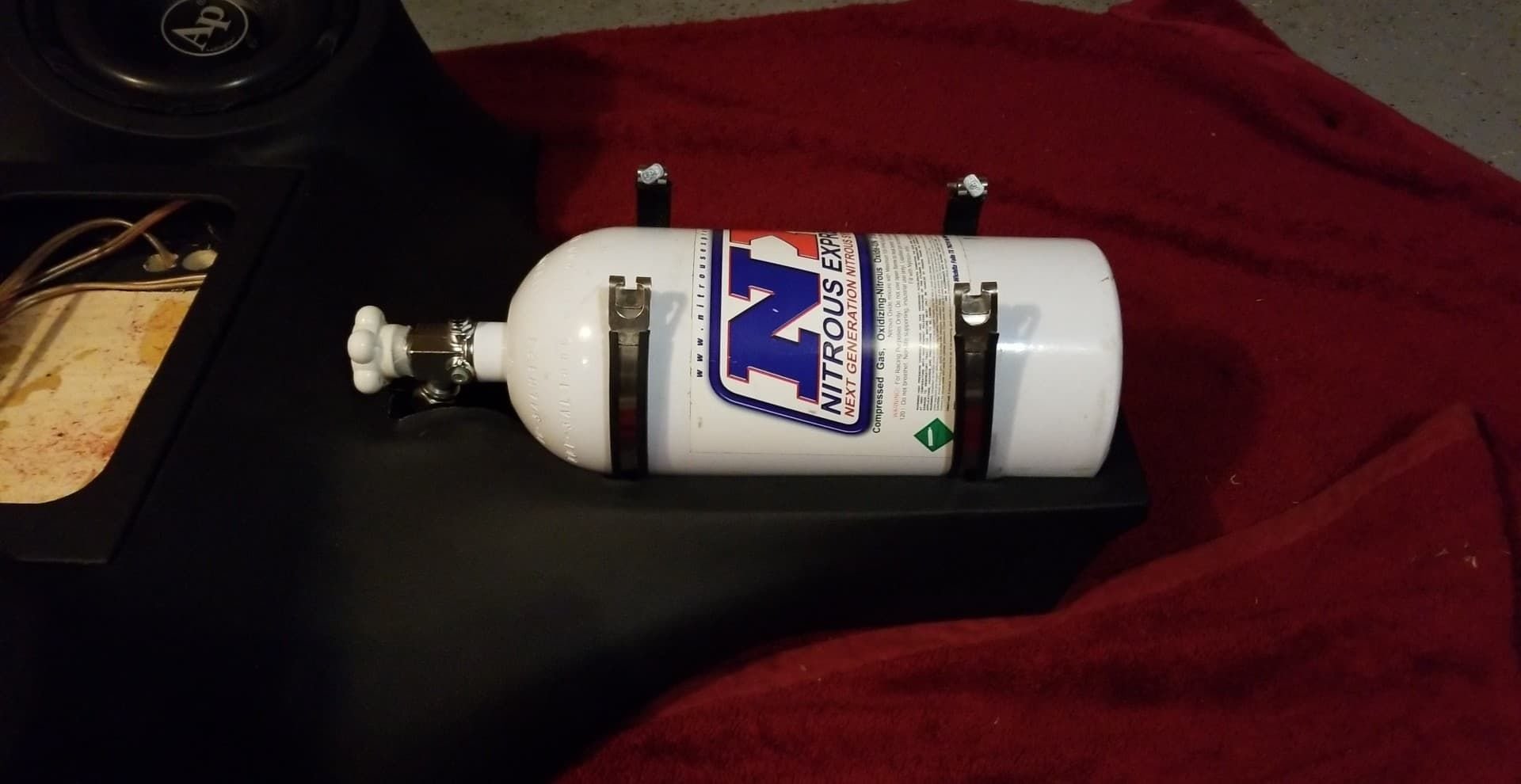 FS (For Sale) Custom sub/amp/nitrous rear enclosure CorvetteForum
